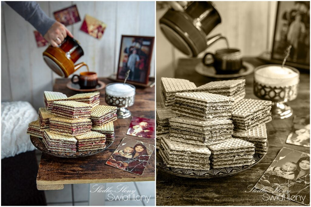 Ilonakoziol.com | Oblatne - gefüllte Waffeln mit Kakaocreme Ilonakoziol.com | Oblatne - gefüllte Waffeln mit Kakaocreme