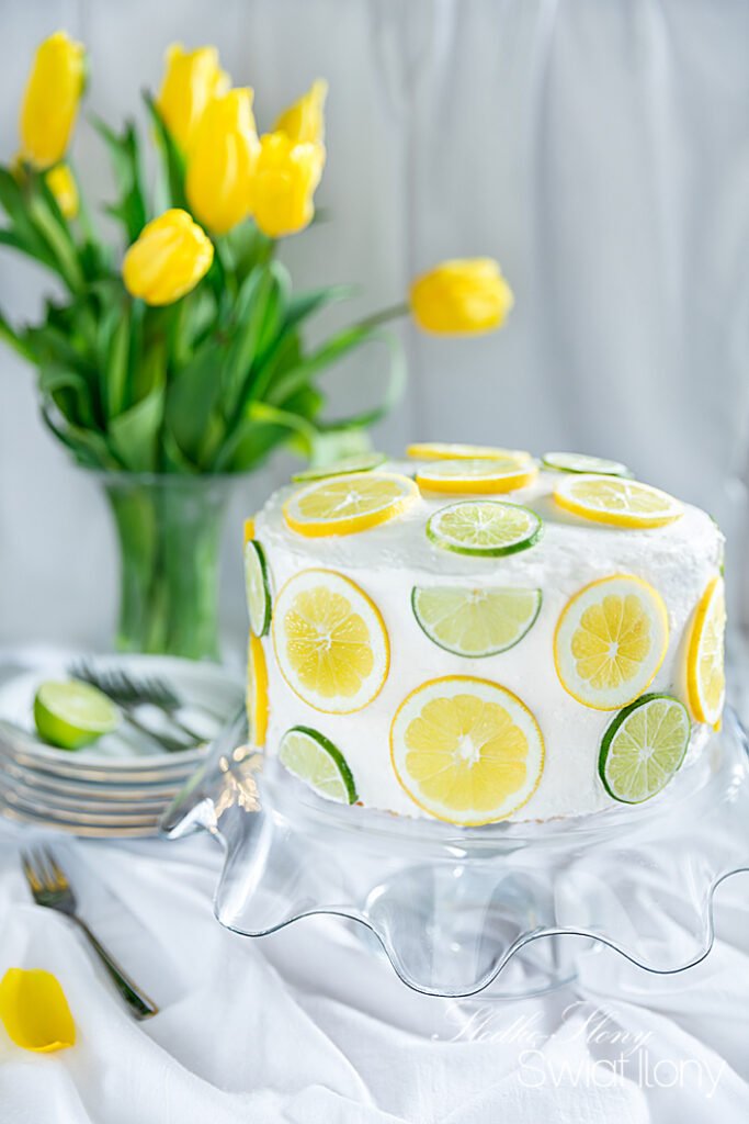 Ilonakoziol.com | Frühlingstorte mit Buttercreme (leicht zitronig)