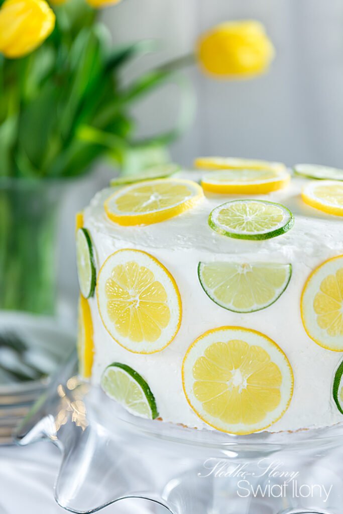 Ilonakoziol.com | Frühlingstorte mit Buttercreme (leicht zitronig)