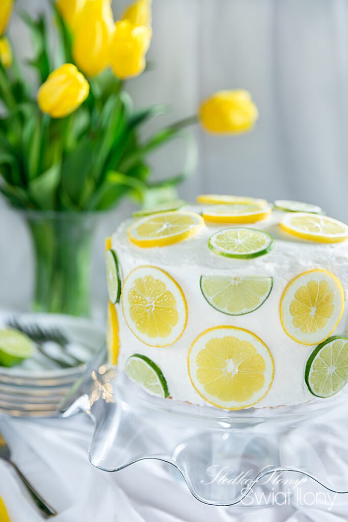 Ilonakoziol.com | Frühlingstorte mit Buttercreme (leicht zitronig)